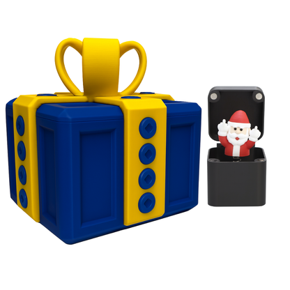 The Annoying Present Santa Middle Finger Bundle™